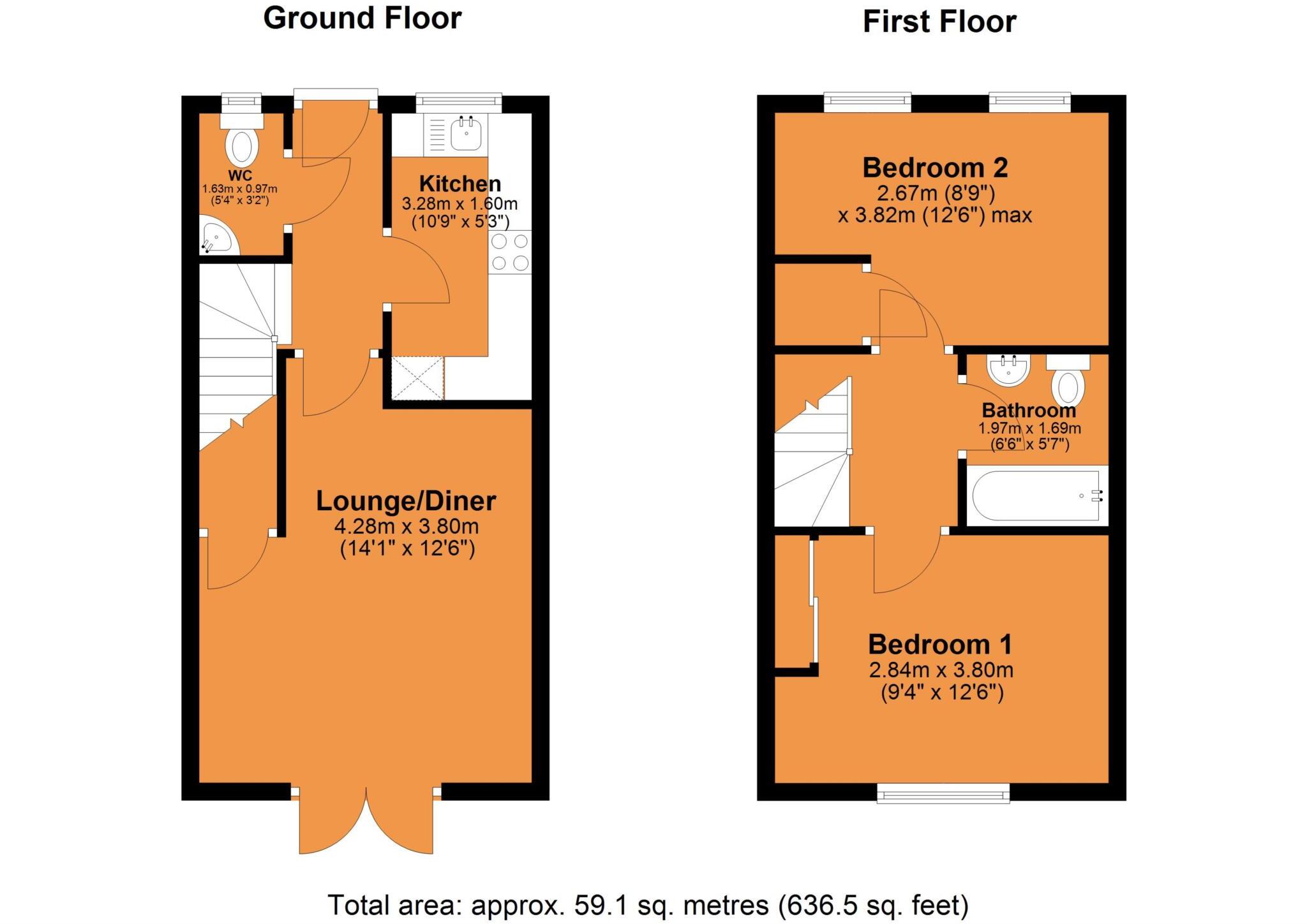 Newton Mews, Academy Drive floorplan