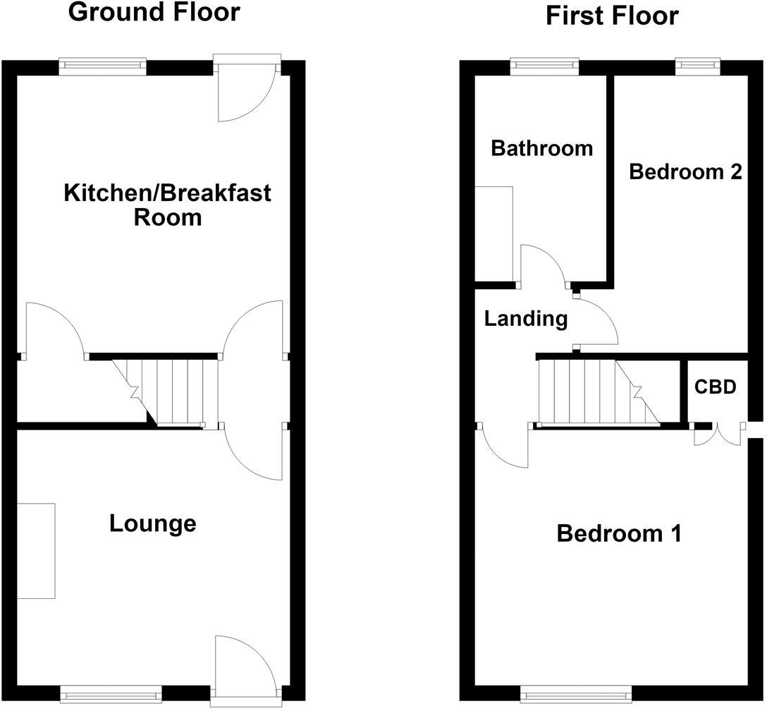 Cemetery Road, Normanton floorplan