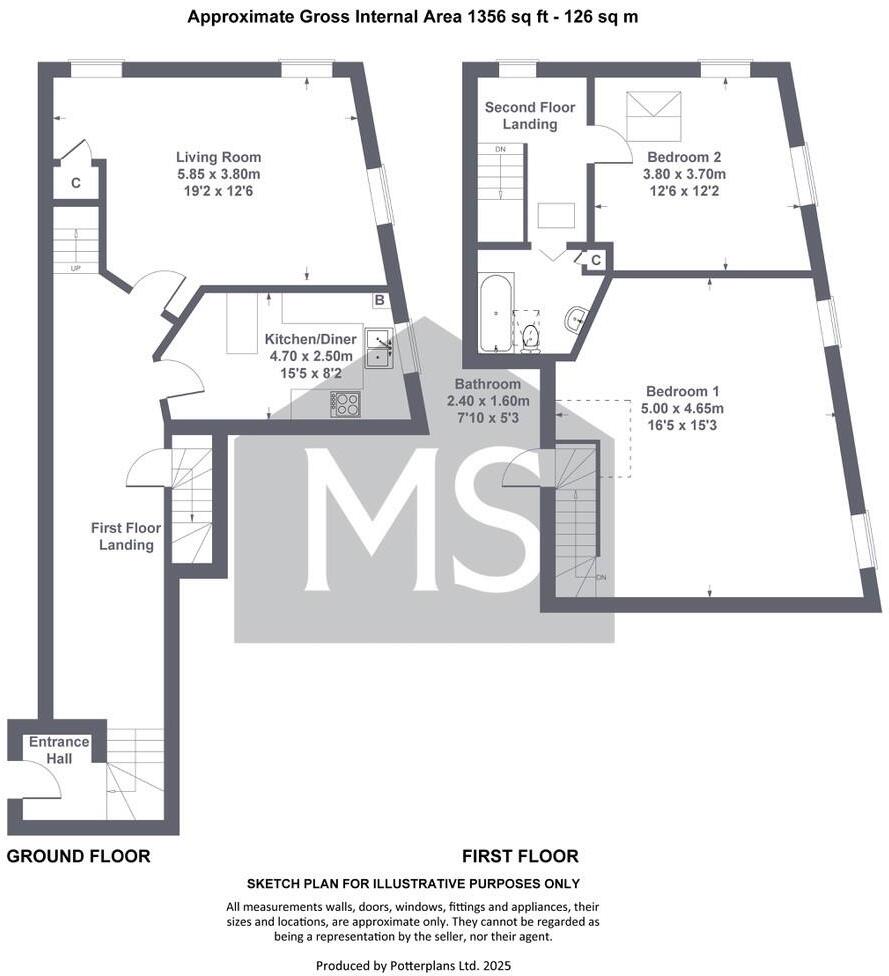 2, Willowgate, Pickering floorplan