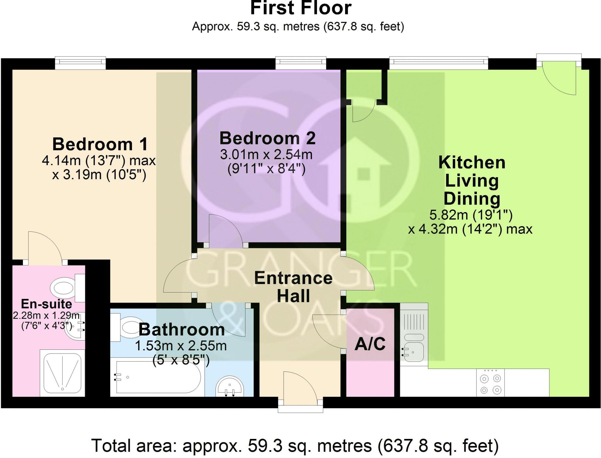 Watermark Close, Carrington floorplan