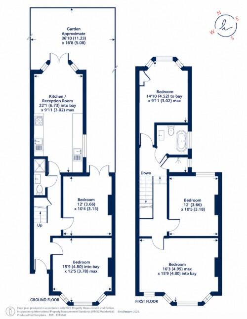 Langham Road London N15 floorplan