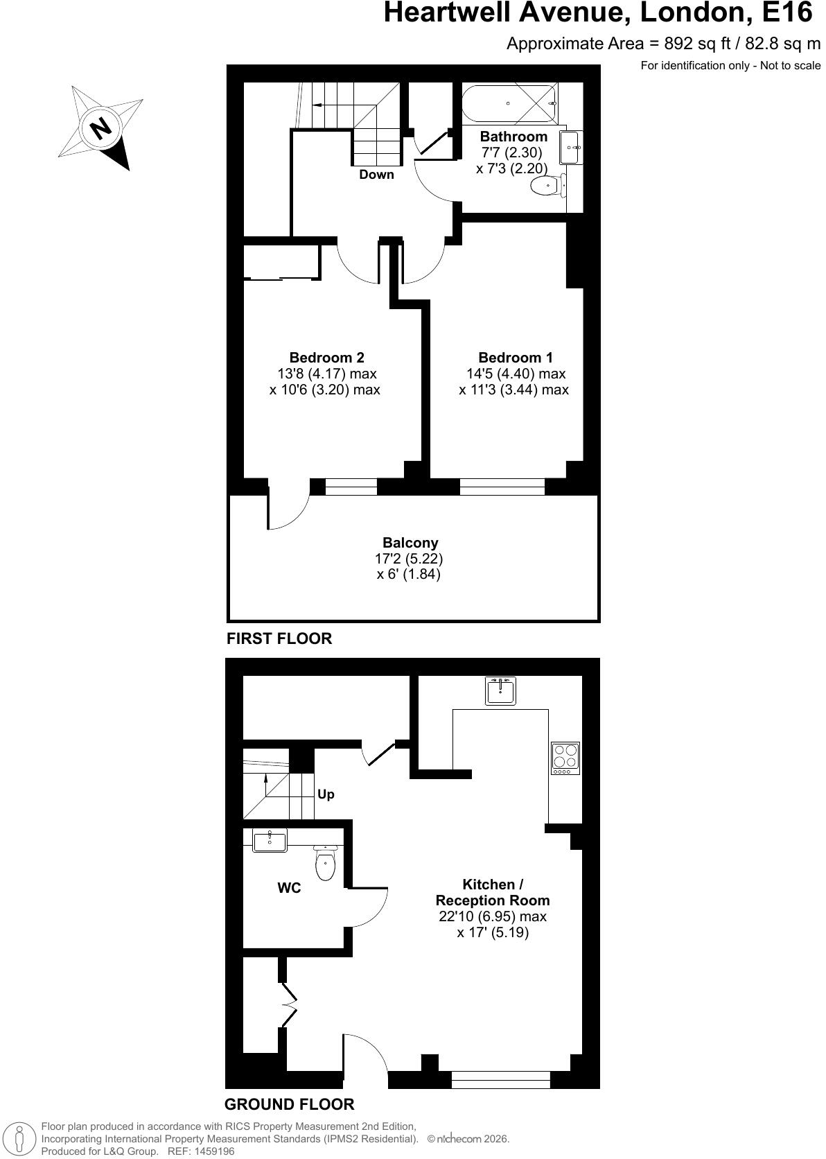 Heartwell Avenue, E16 1RW floorplan