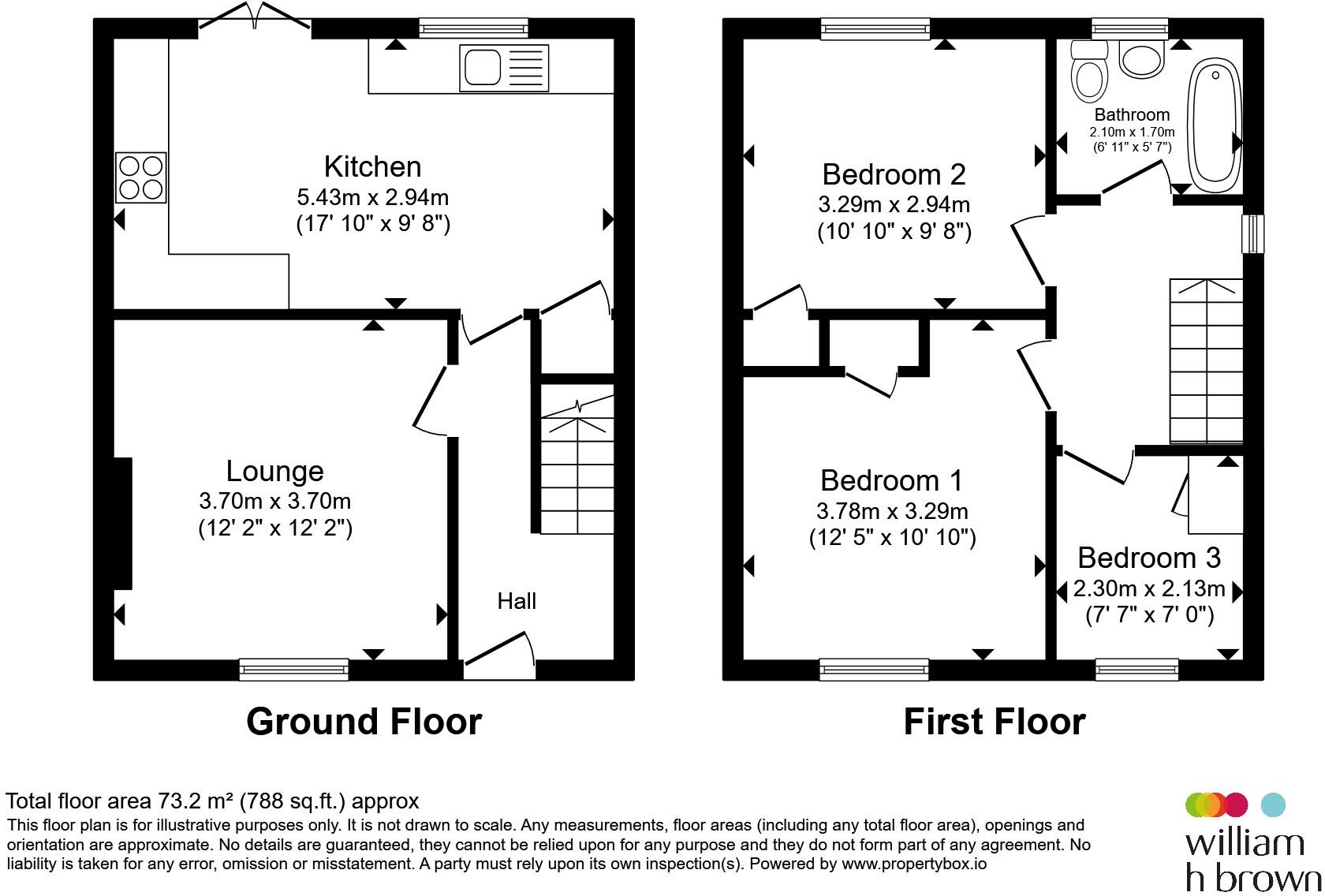 Dorewards Avenue, Braintree floorplan