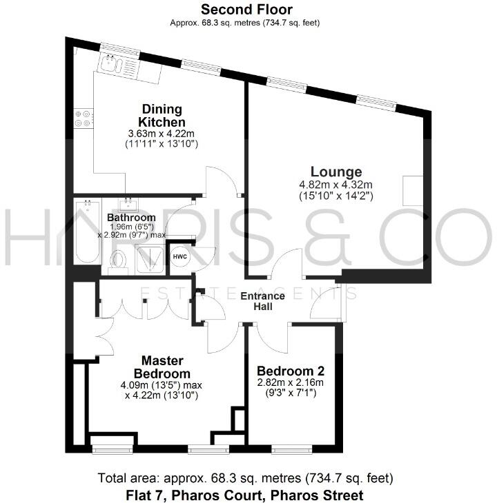 Pharos Court, Fleetwood, FY7 floorplan