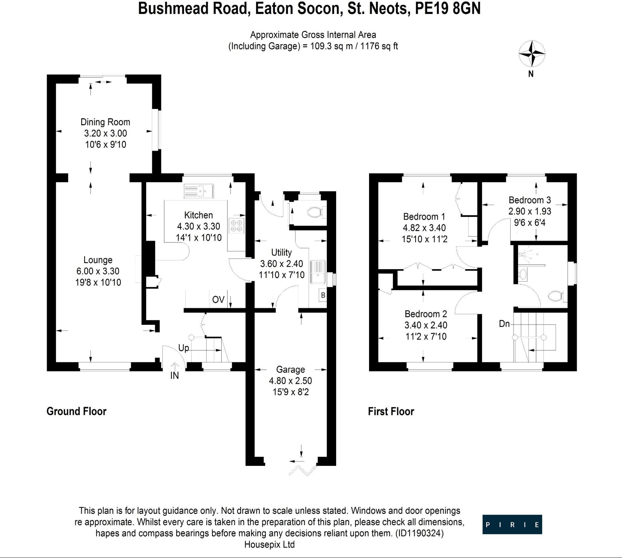 Bushmead Road, Eaton Socon, St. Neots floorplan