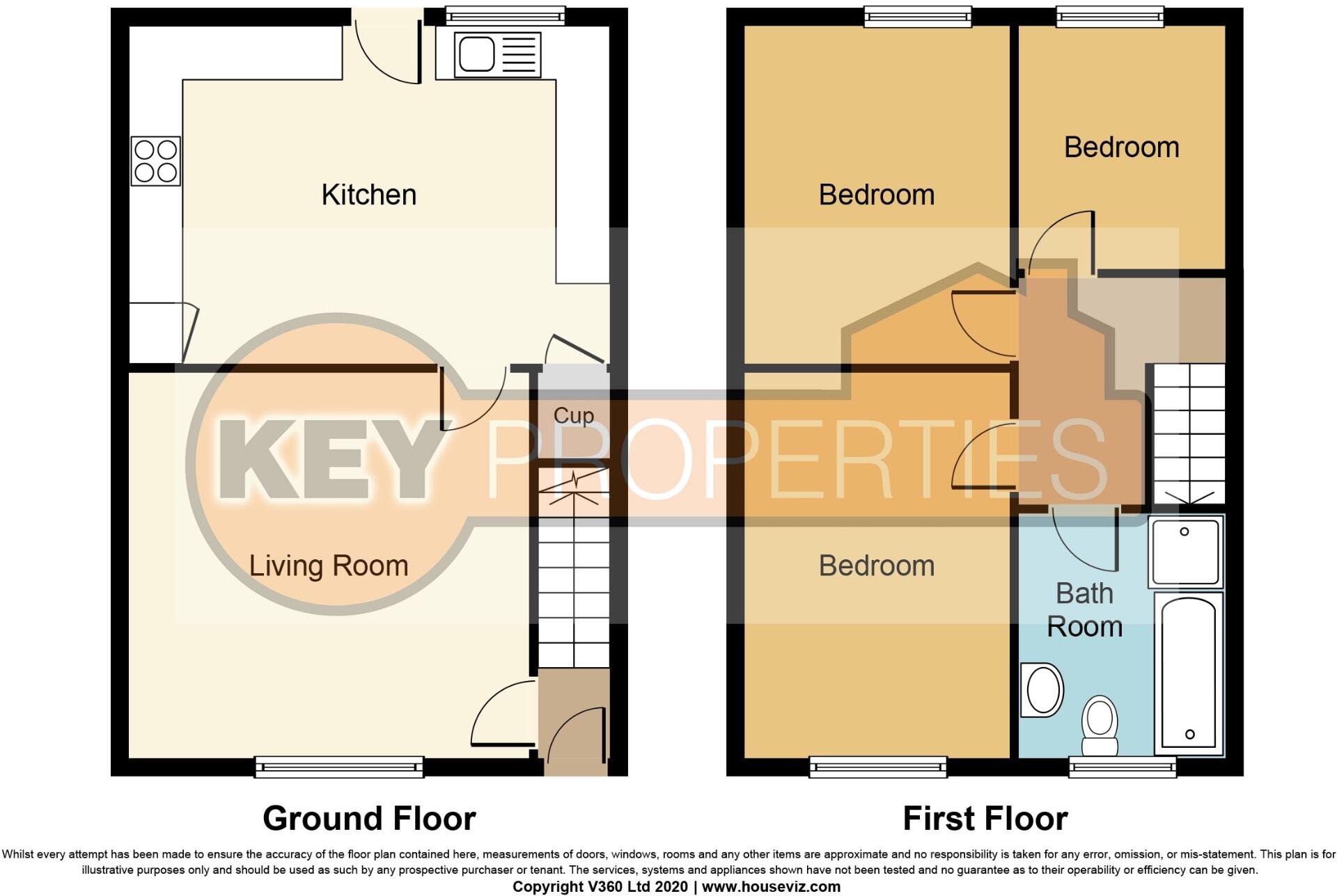 Thorpe Close, Nottingham, Nottinghamshire, NG9 floorplan