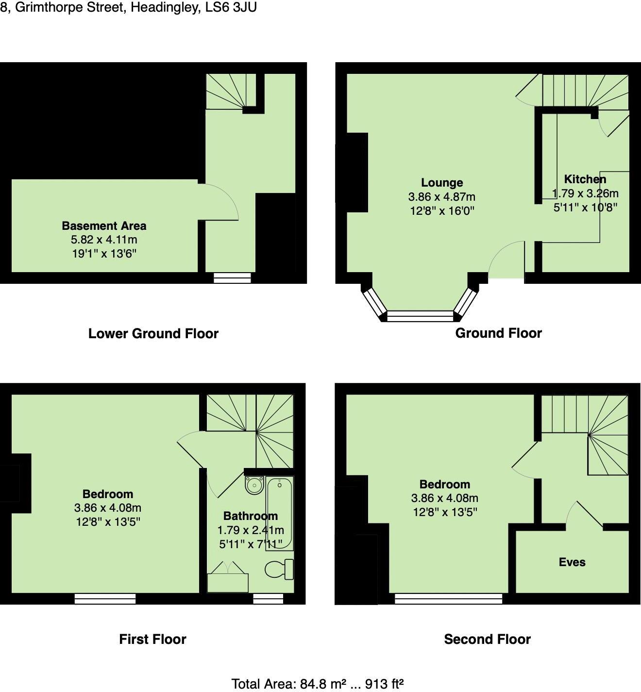 Grimthorpe Street, Leeds floorplan