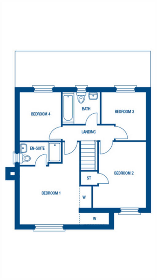 Lucas Lane, Hilton floorplan