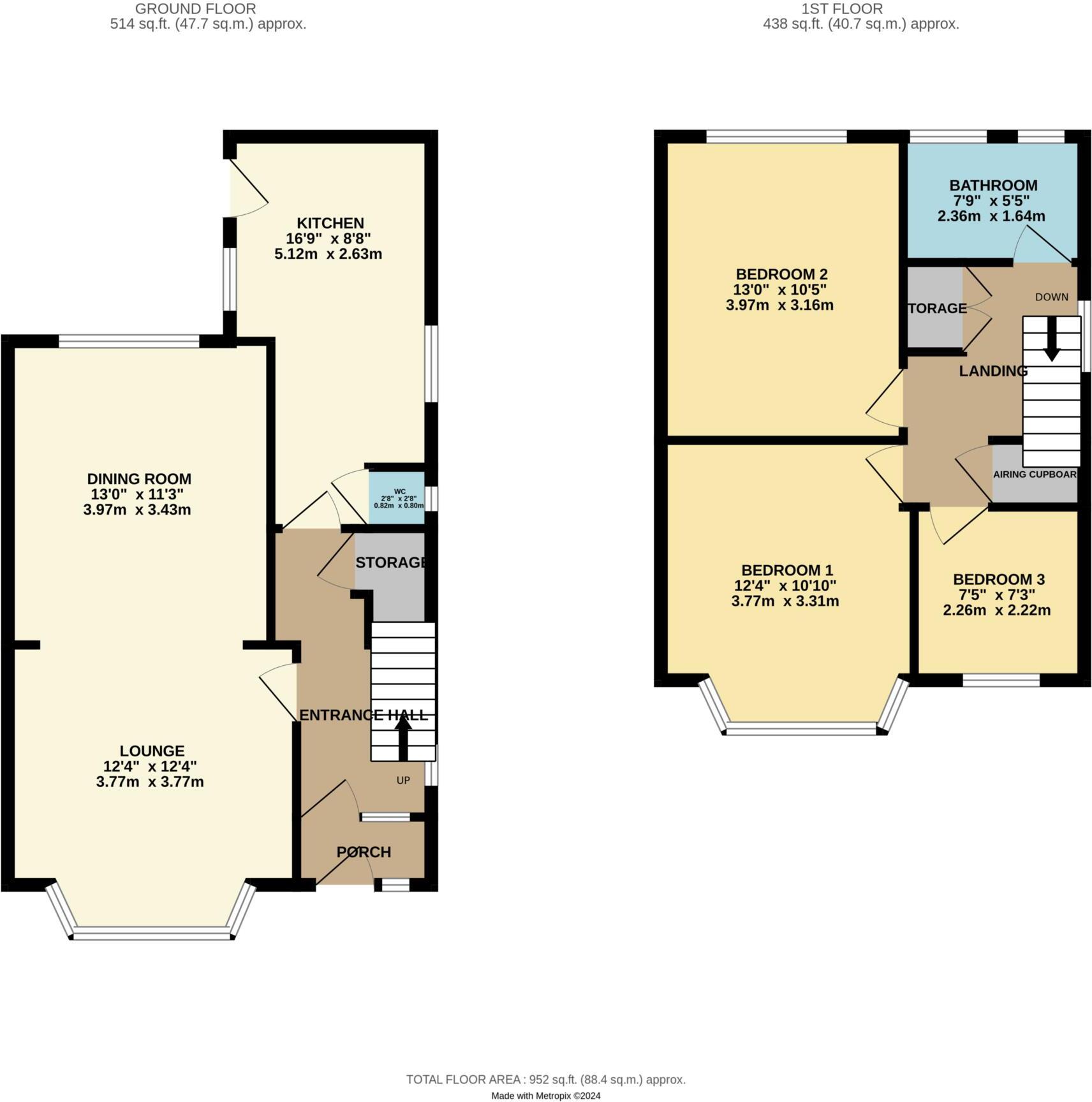 Redbank Road, Blackpool, FY2 9EA floorplan