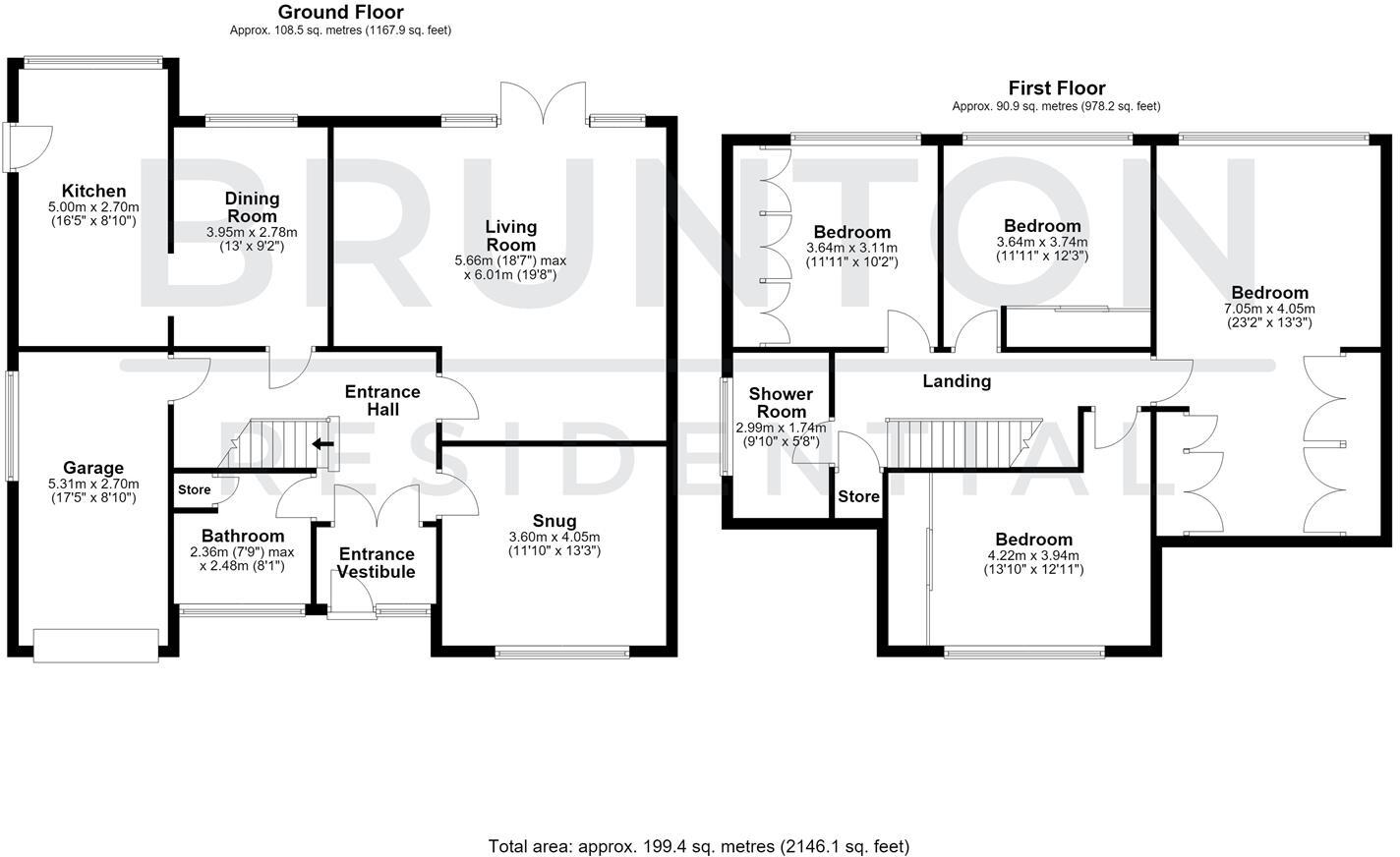 Pinegarth, Darras Hall, Ponteland, NE20 floorplan