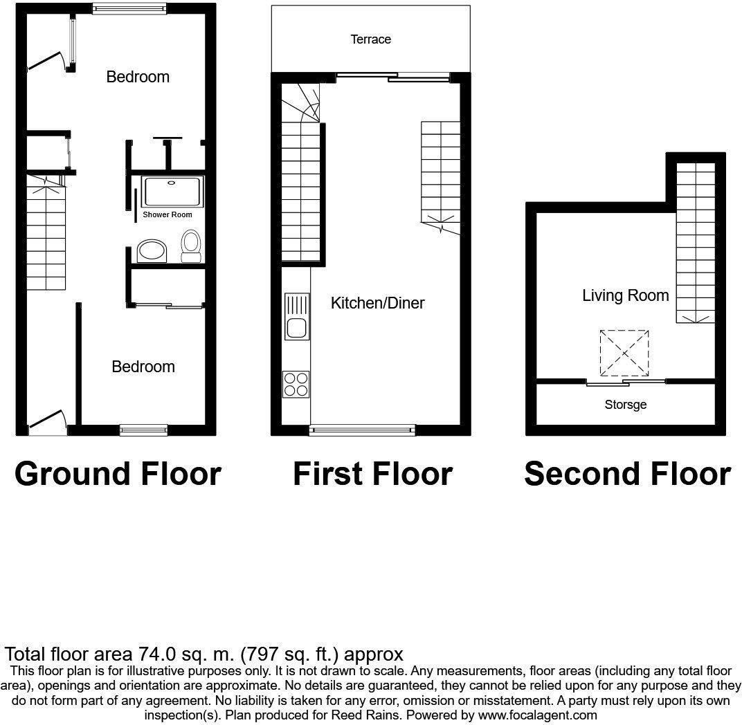 Laburnum Street, Salford, Greater Manchester, M6 floorplan
