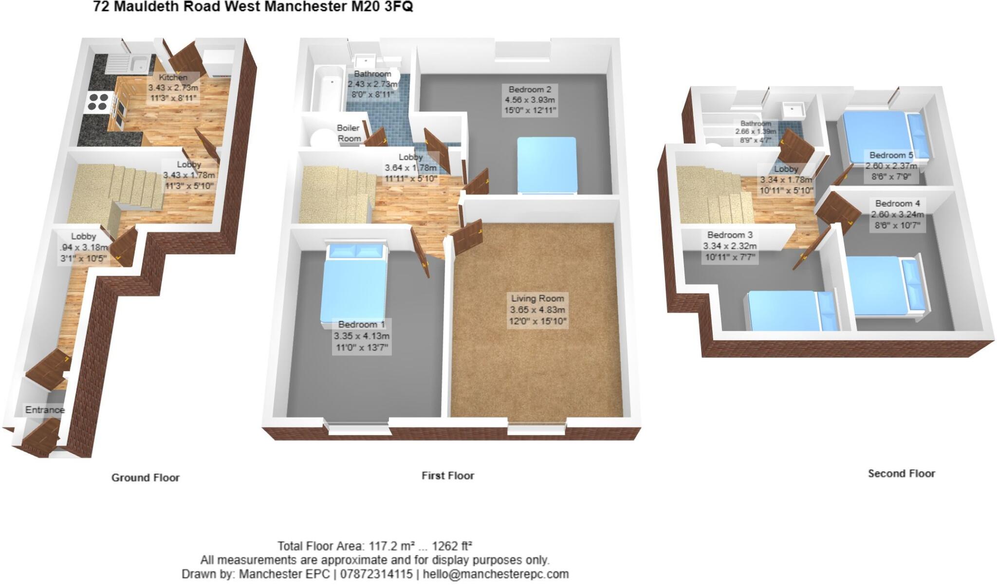 Mauldeth Road West, Withington, Manchester floorplan