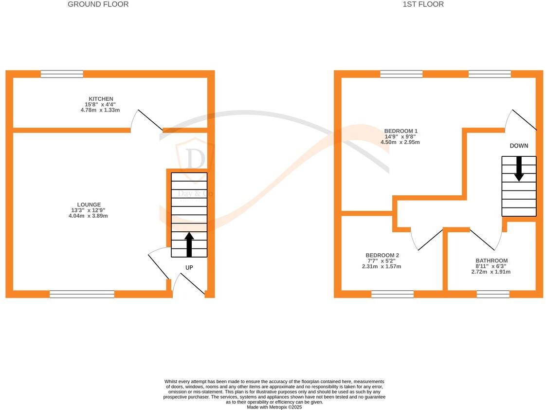  Oakworth, Keighley, BD22 floorplan