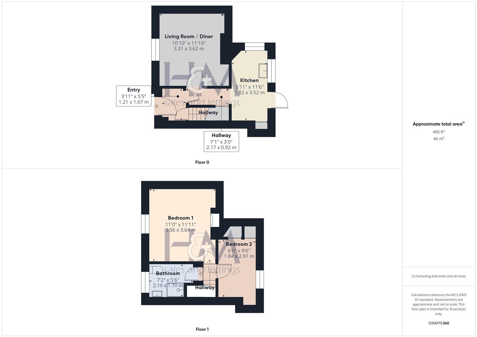 High Street, Stevenage, Hertfordshire, SG1 3BG floorplan