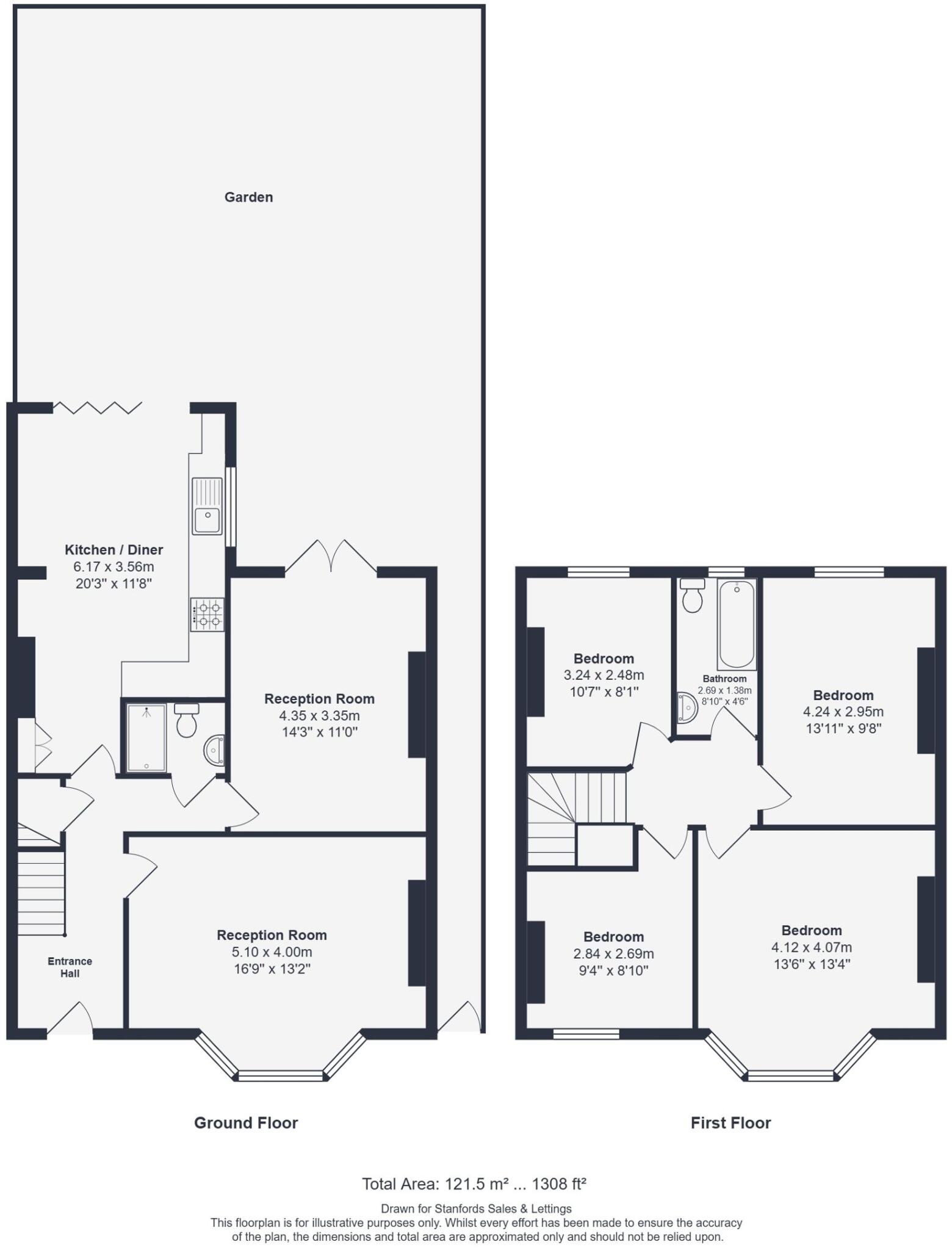 Dowanhill Road, London, SE6 floorplan