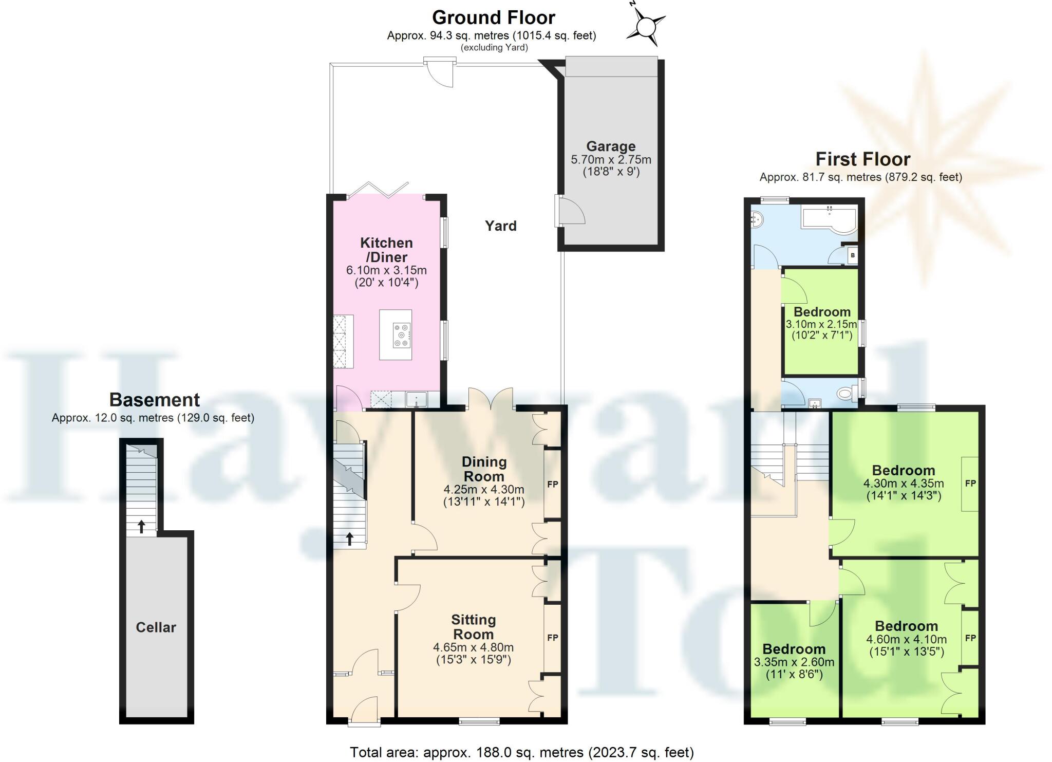London Road, Carlisle floorplan