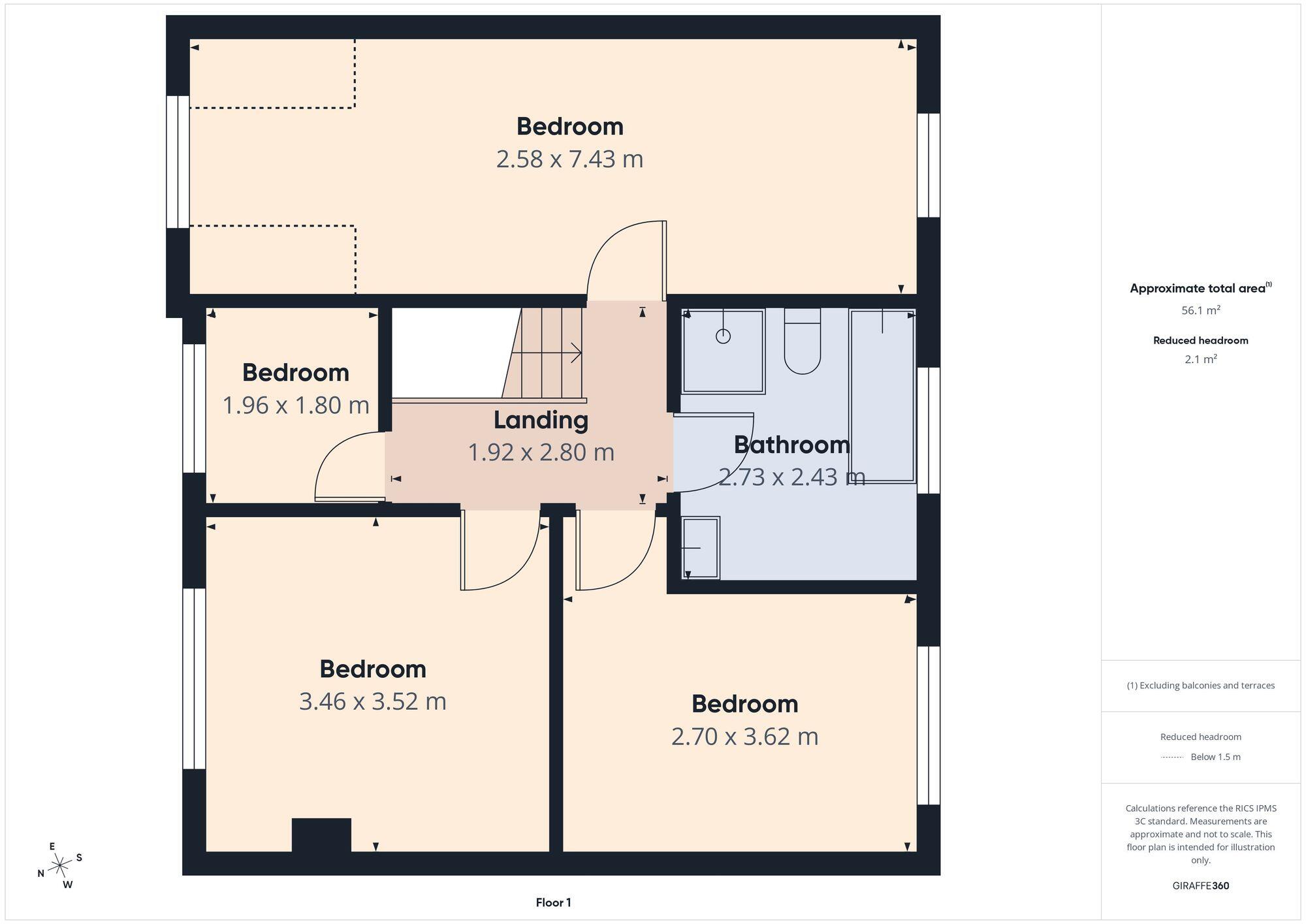 Cemetery Road, Winterton, DN15 floorplan
