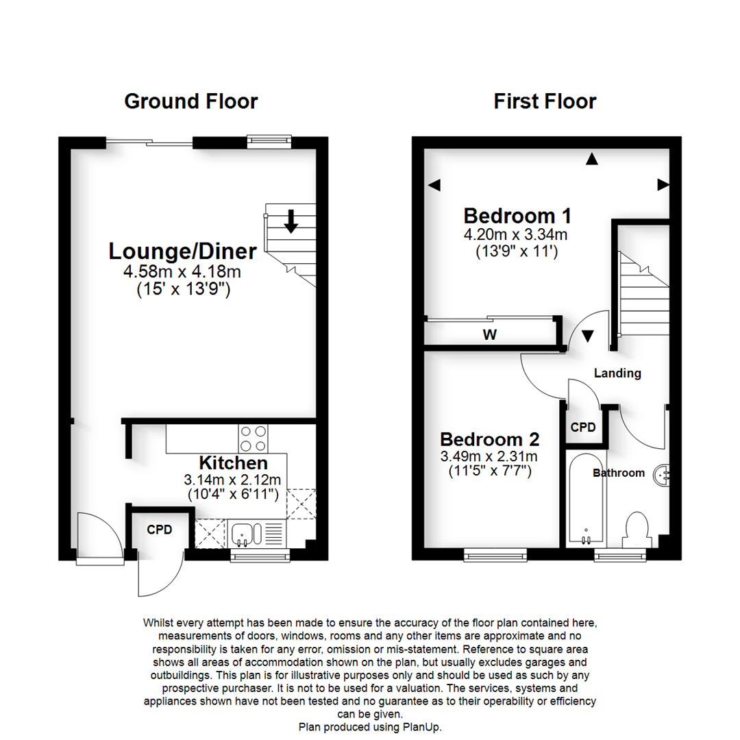 Burghley Court, Great Holm, Milton Keynes floorplan