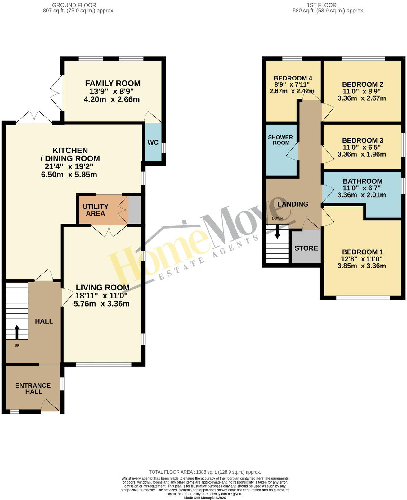Leicester Road, Thurcaston, Leicester, LE7 7JH floorplan