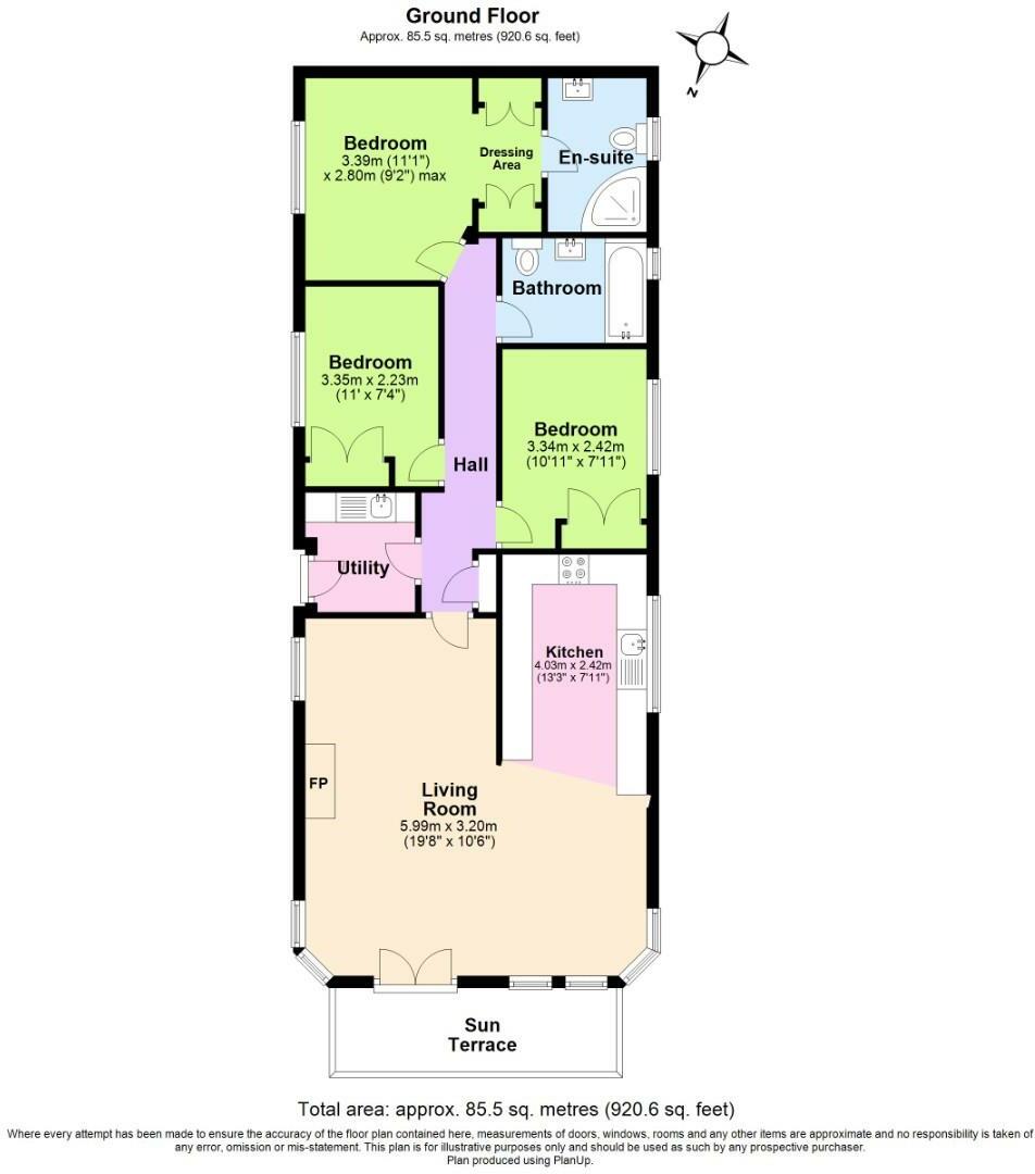 Spring Cottage Road, Overseal floorplan