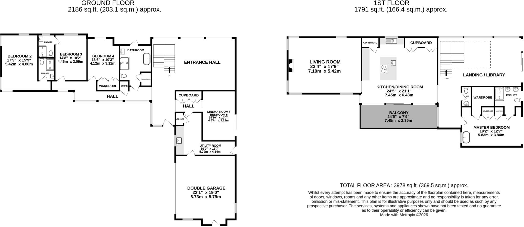 Architecture & Design At Its Finest, Worlington Hill, Instow, Devon, EX39 floorplan