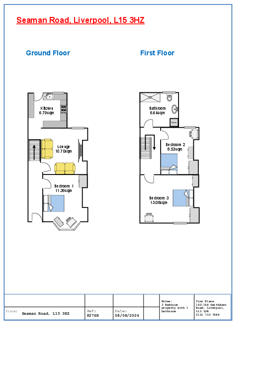 Seaman Road, Liverpool floorplan