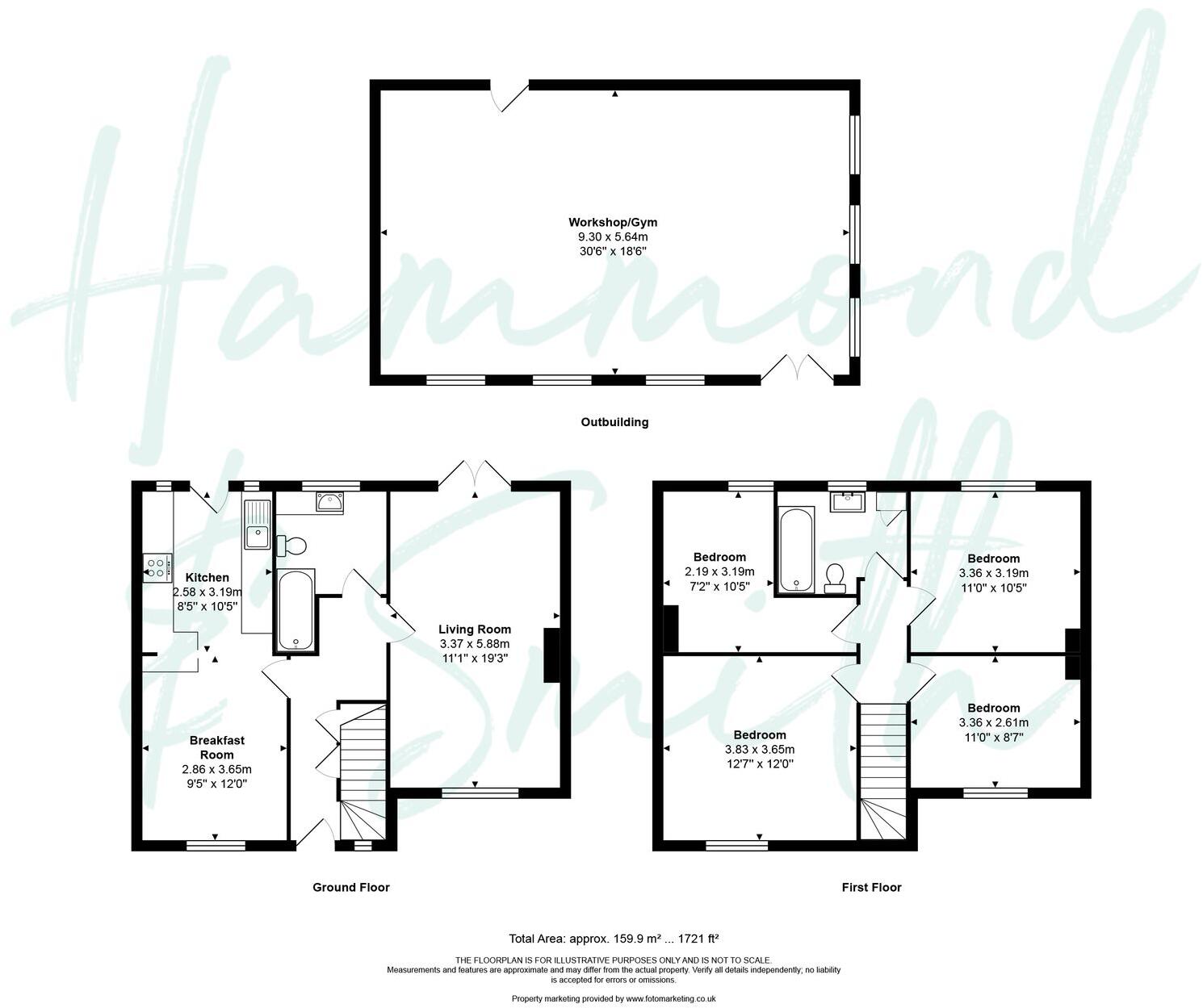 Sunnyside Road, Epping, CM16 floorplan
