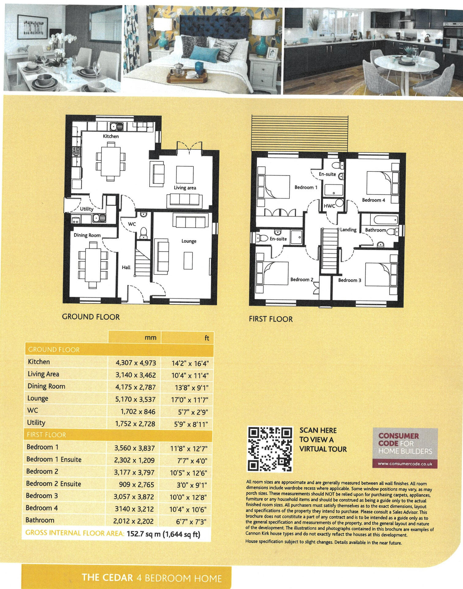 Plot 222, The Cedar, Highfields Green, Yeomans Way, Littleport, Ely, Cambridgeshire floorplan