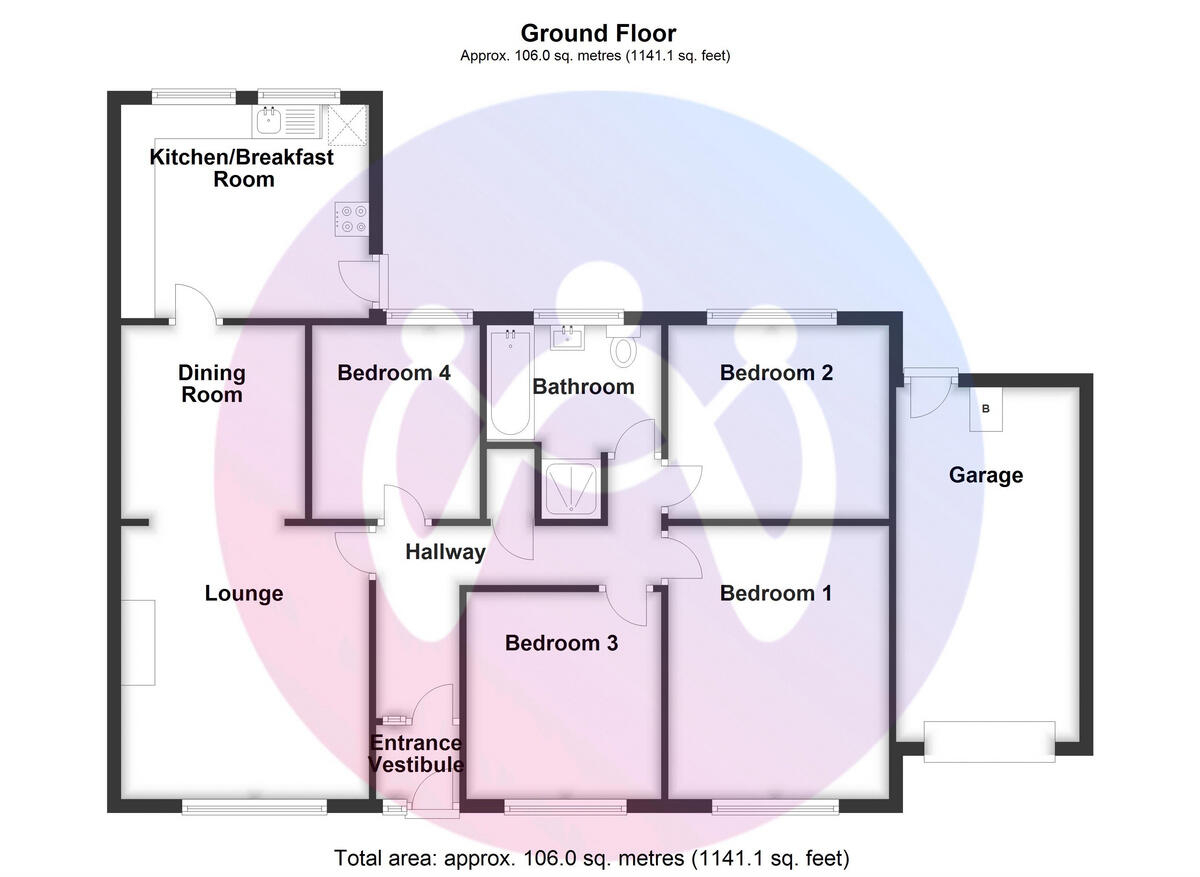 Penbodeistedd, Llanfechell, Anglesey, LL68 floorplan