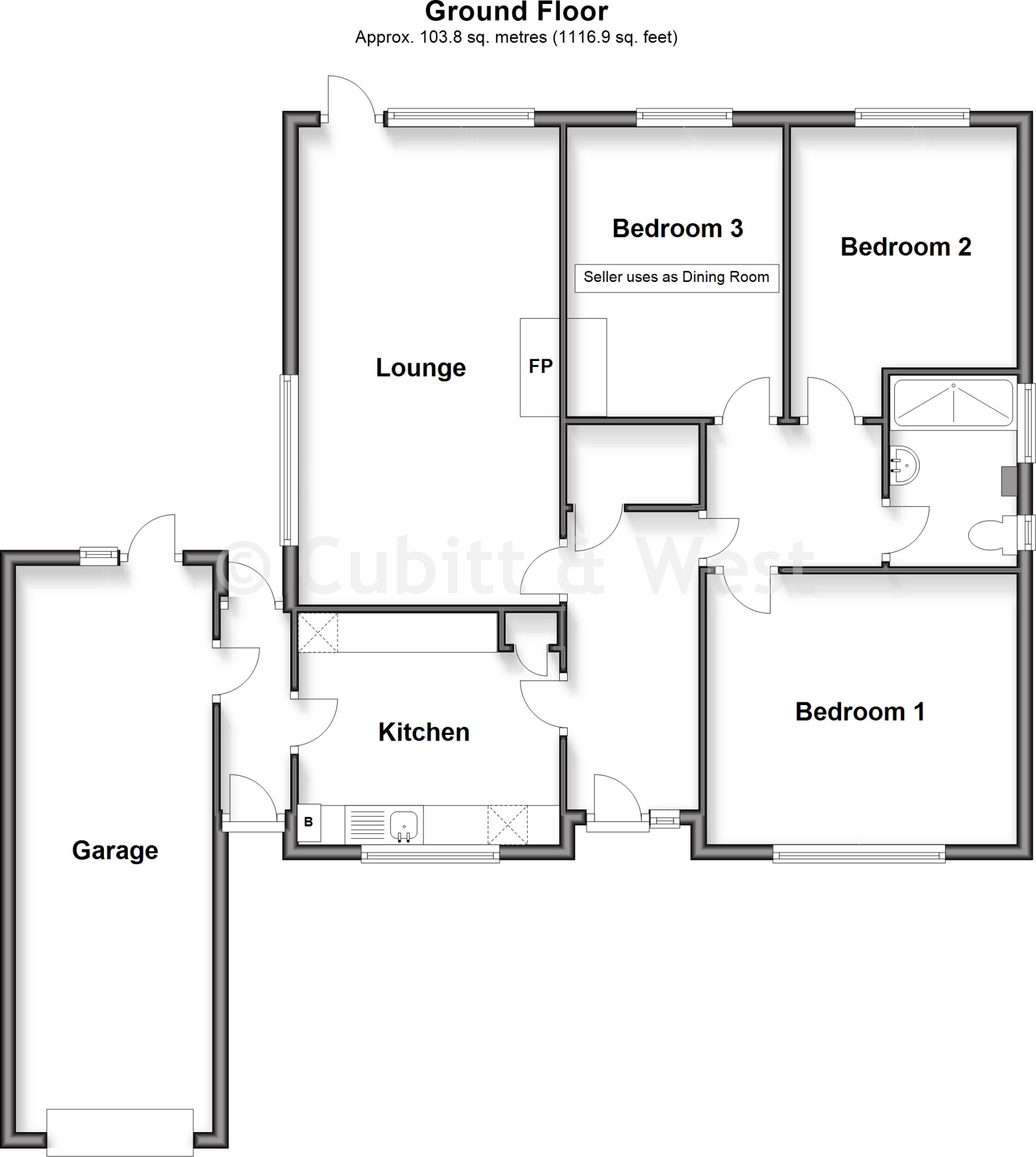 Alperton Close, Bognor Regis, West Sussex floorplan