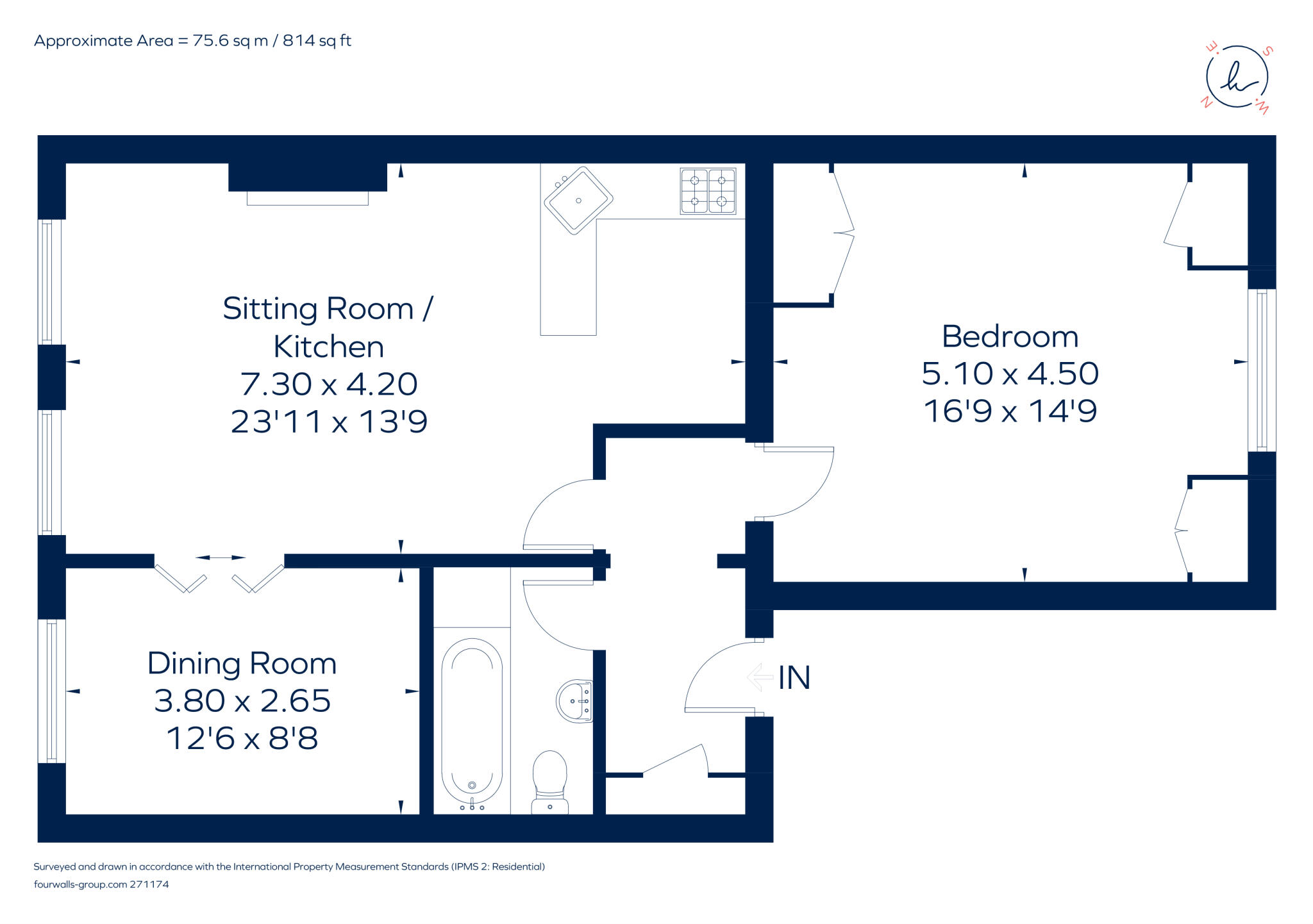 8 Queens Parade, Cheltenham, GL50 floorplan
