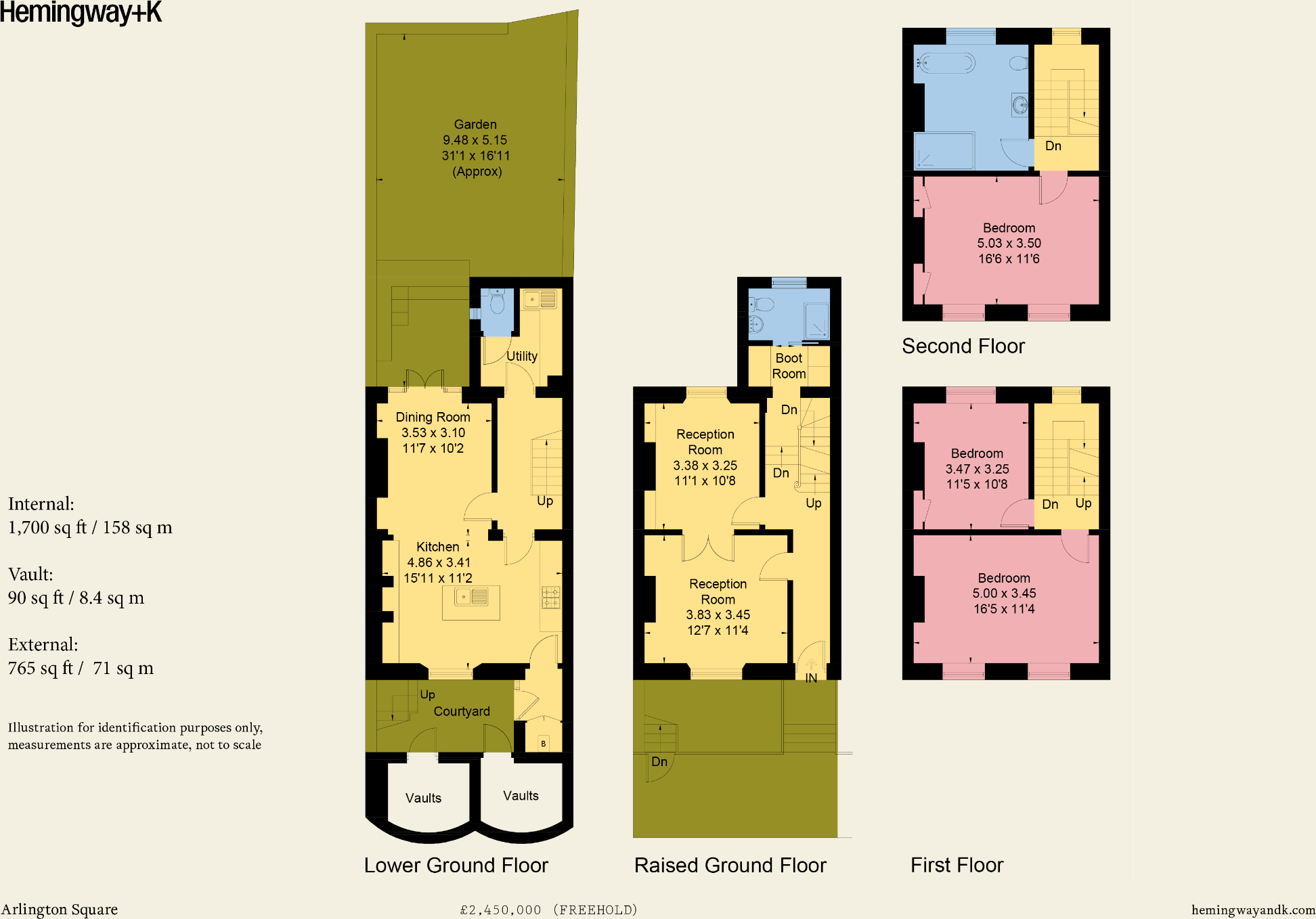 Arlington Square, London, N1 floorplan