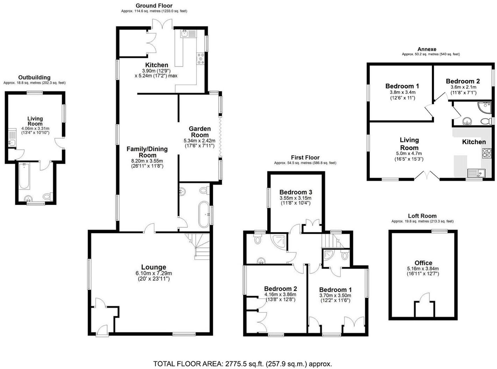 Chignal Road, Chignal Smealey floorplan