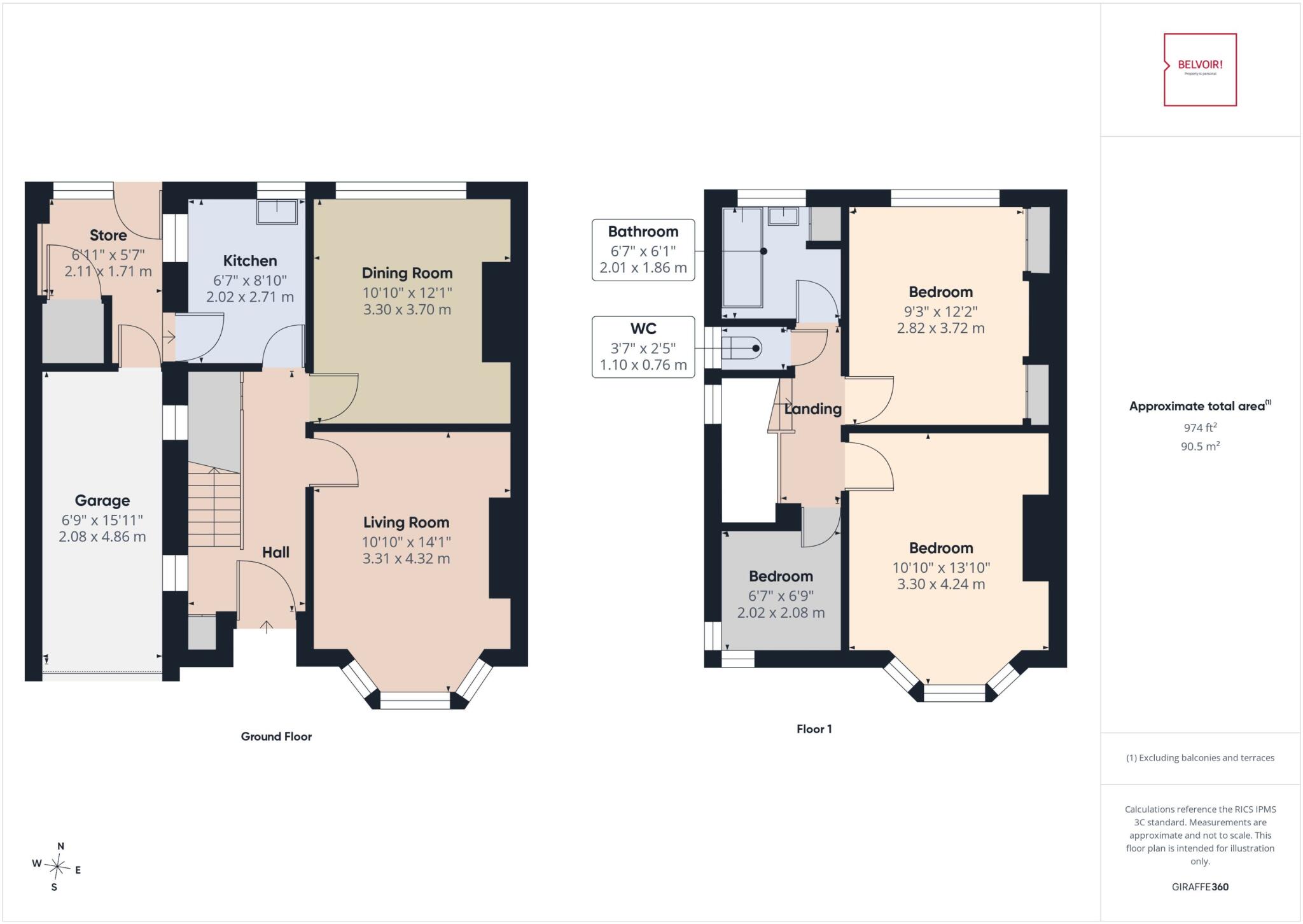 Lichfield Avenue, Mansfield, NG18 floorplan