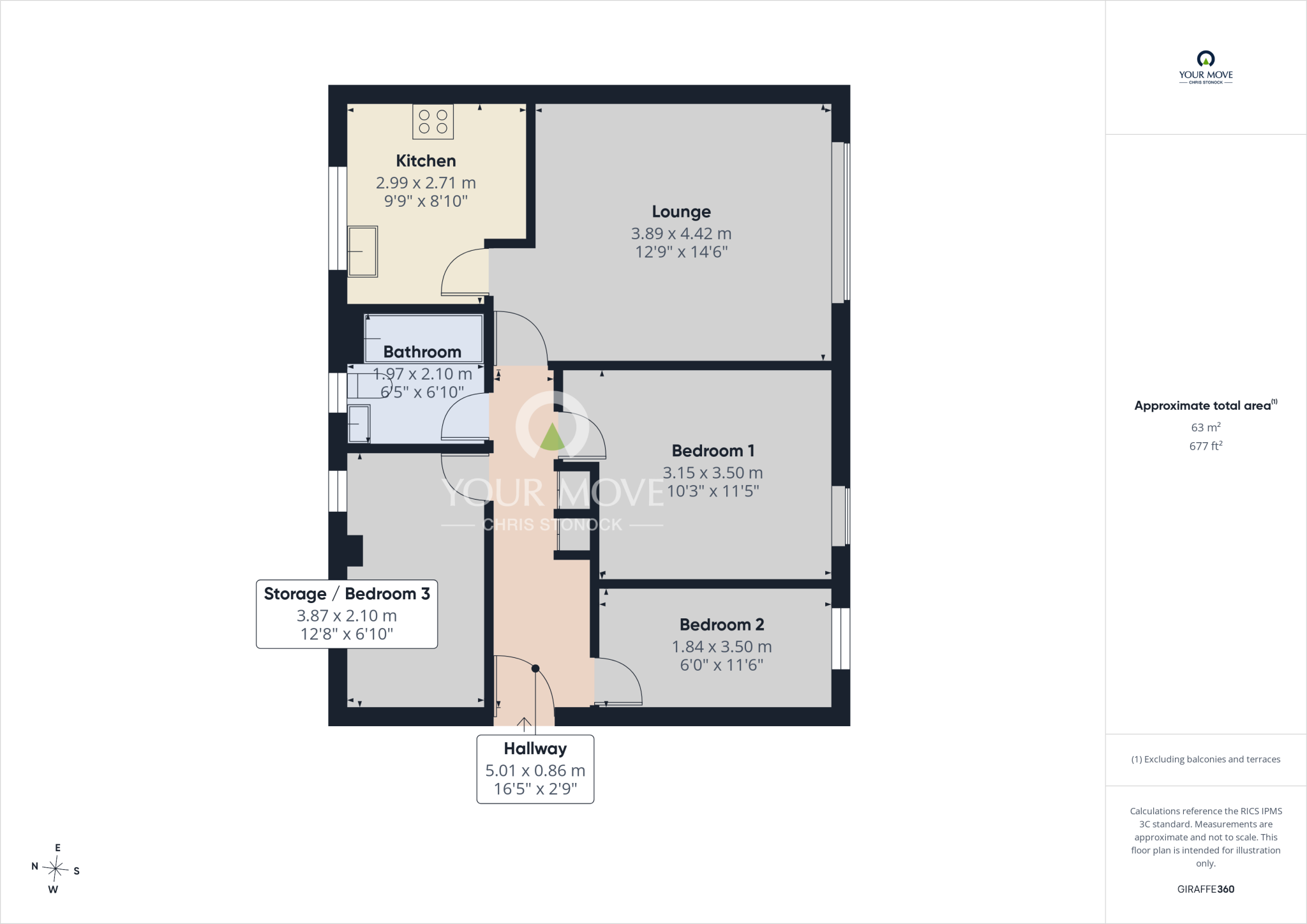 Lumley Close, Washington, Tyne and Wear, NE38 floorplan