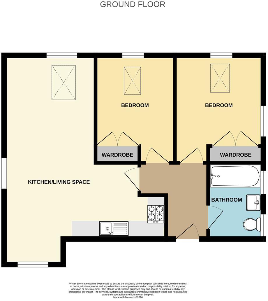 Anson Road, Worthing floorplan