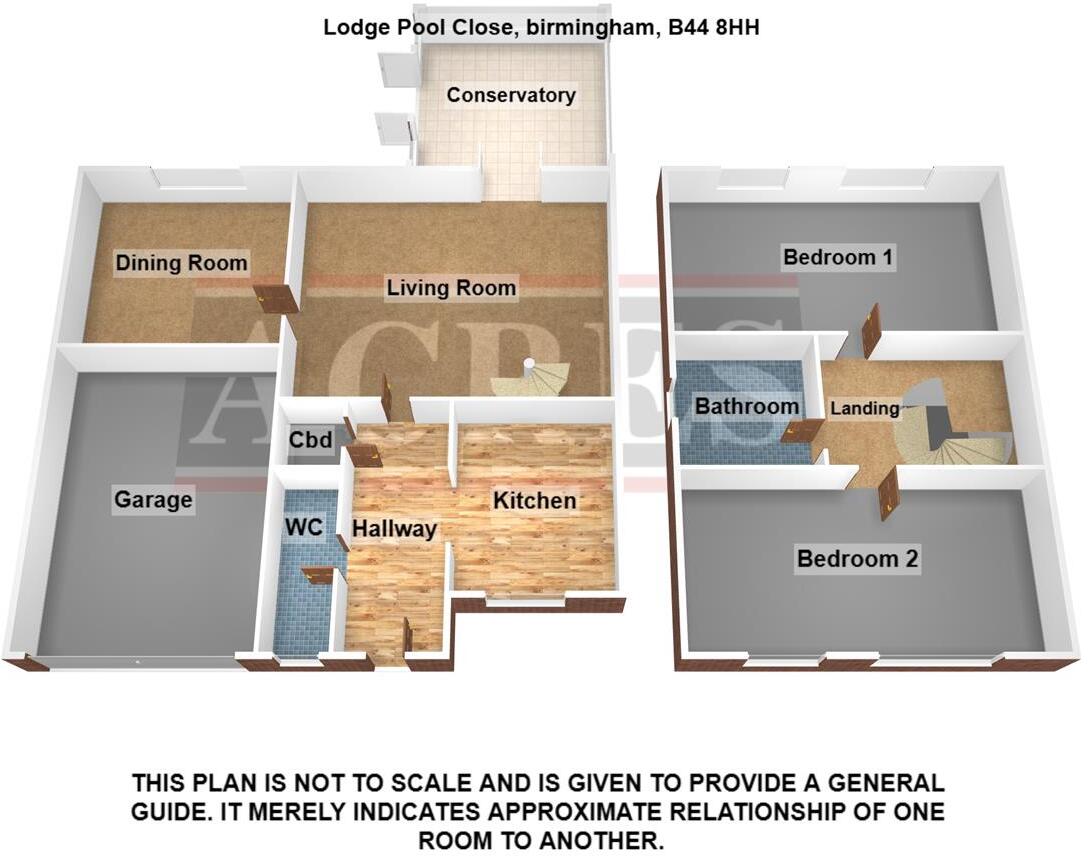 Lodge Pool Close, Great Barr, Birmingham floorplan
