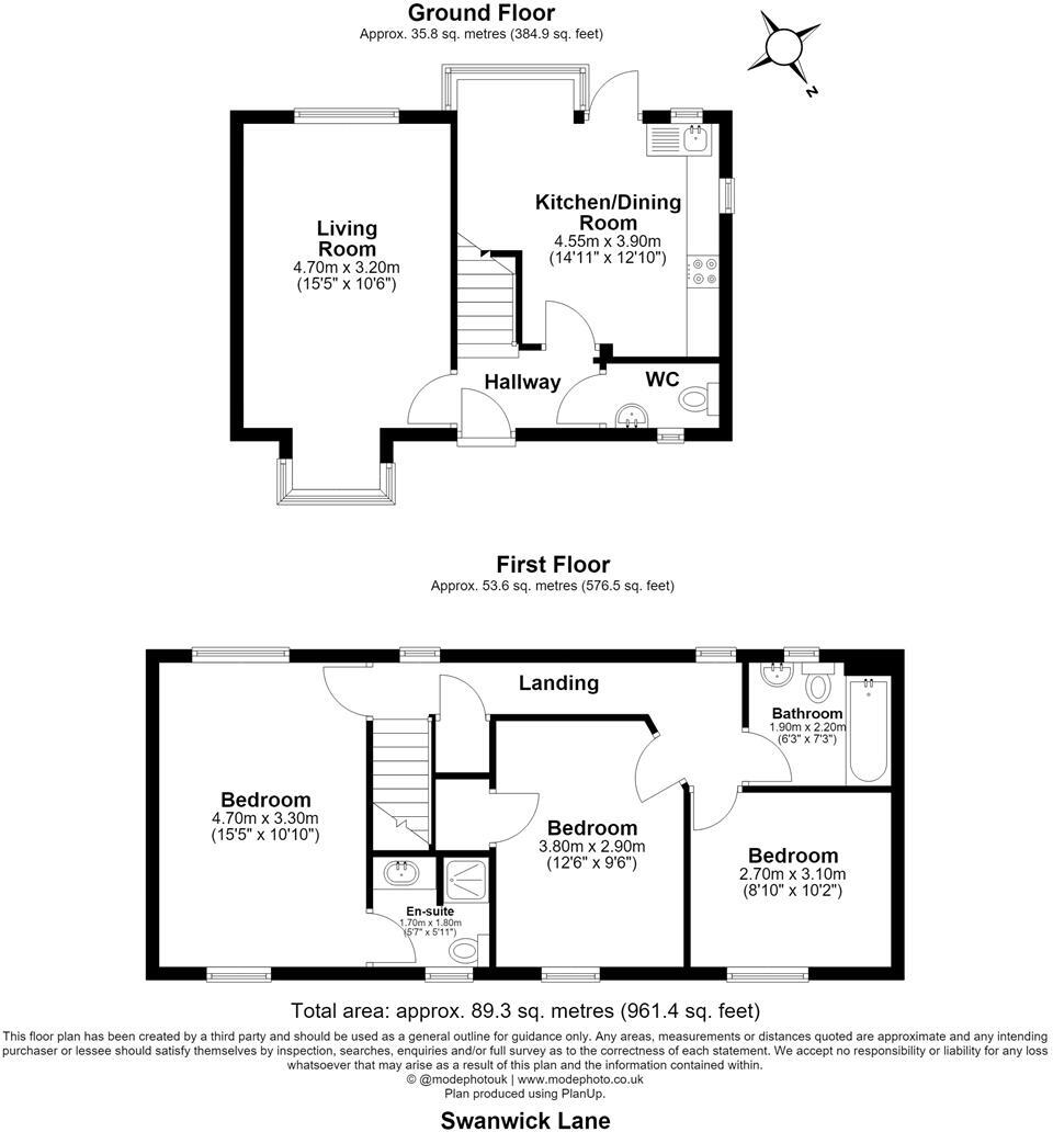 Swanwick Lane, Milton Keynes floorplan