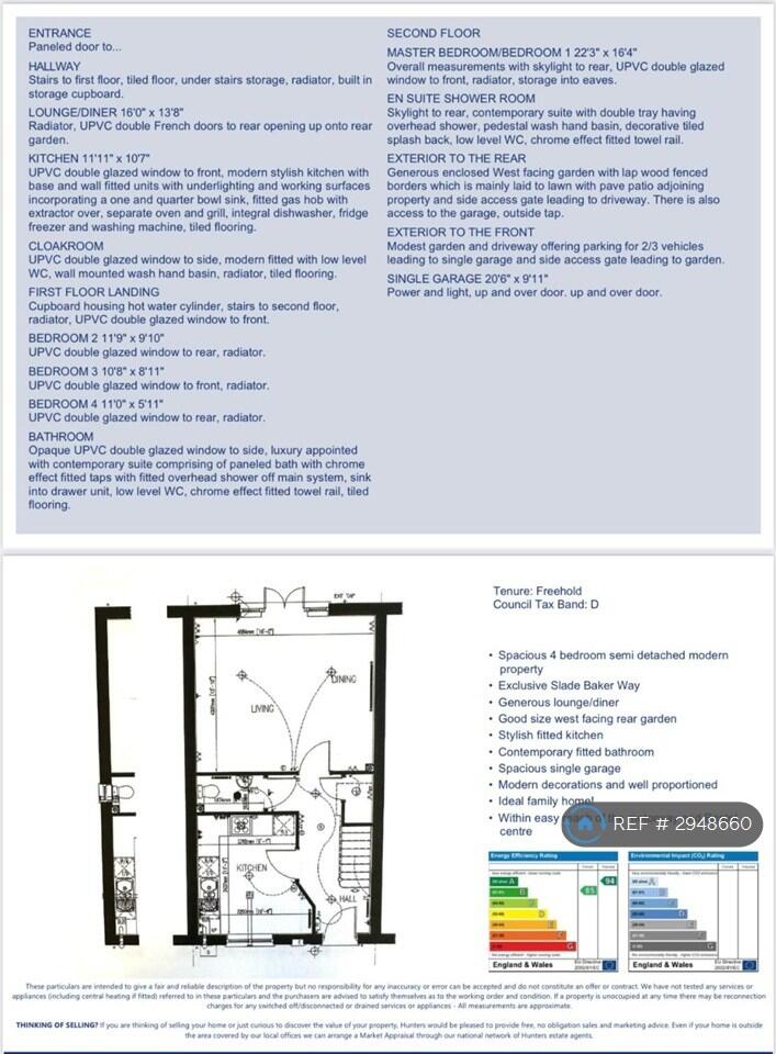 Slade Baker Way, Bristol, BS16 floorplan
