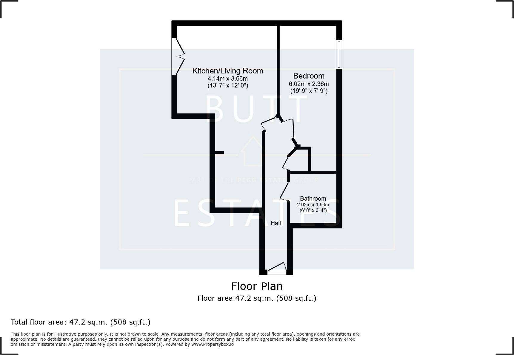 Acland House, Exeter floorplan