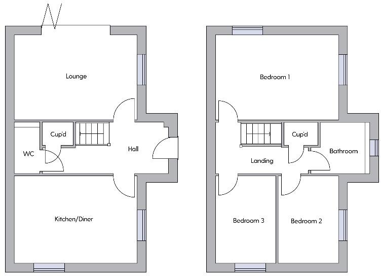 Beverley Road, Harworth floorplan