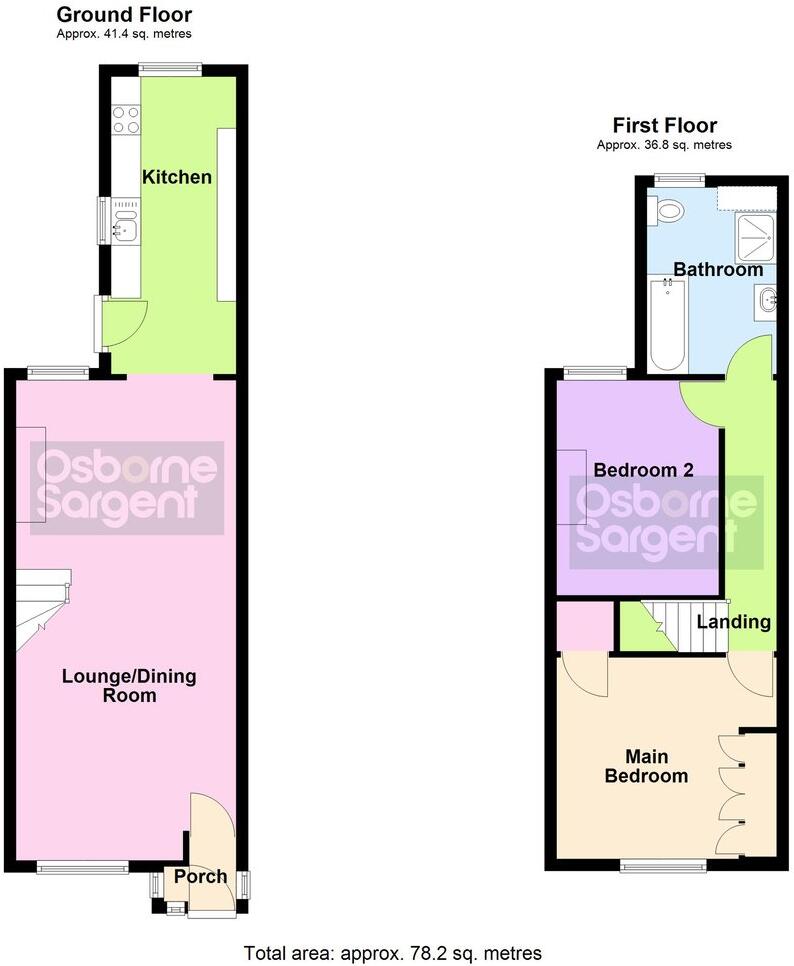 Grosvenor Road, Rugby, CV21 floorplan
