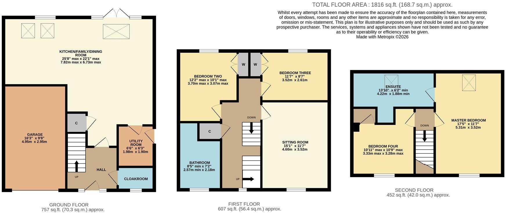 Coombe Bank, Pew Hill, Chippenham floorplan
