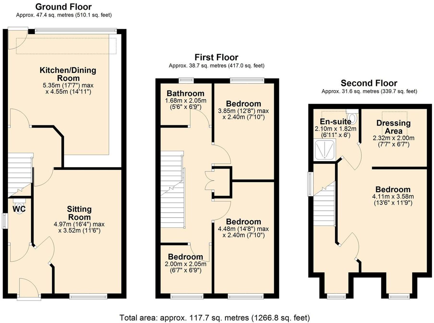 Heathlea, Hindley Green, WN2 floorplan