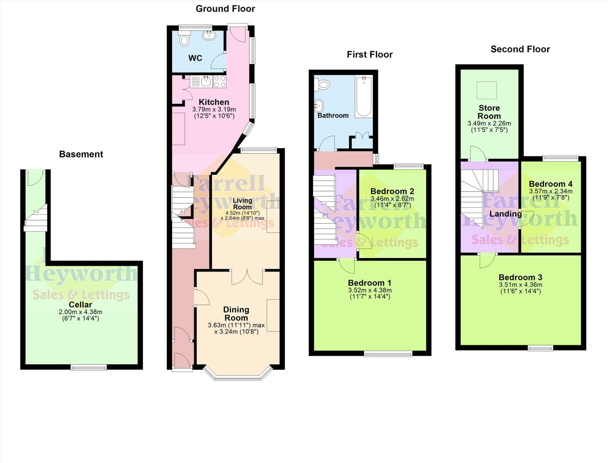 Claremont Road, Morecambe floorplan