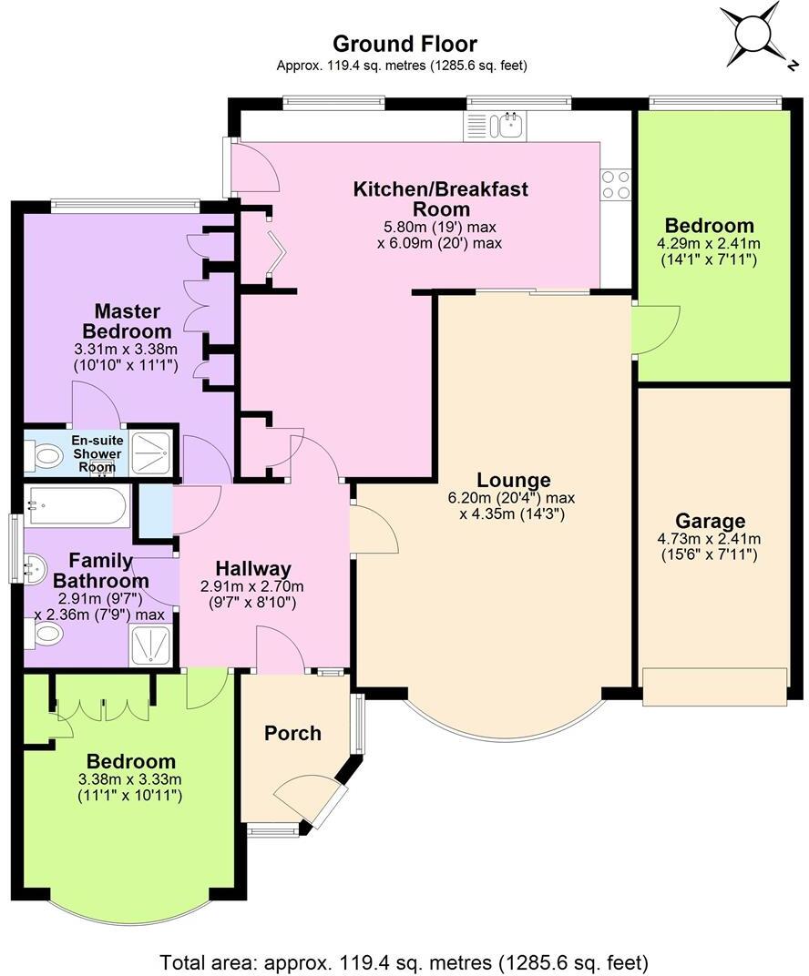 Siddeley Avenue, Kenilworth floorplan