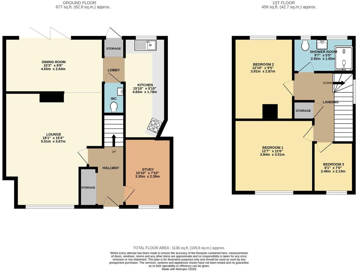 Whitehills Road, Loughton, IG10 floorplan