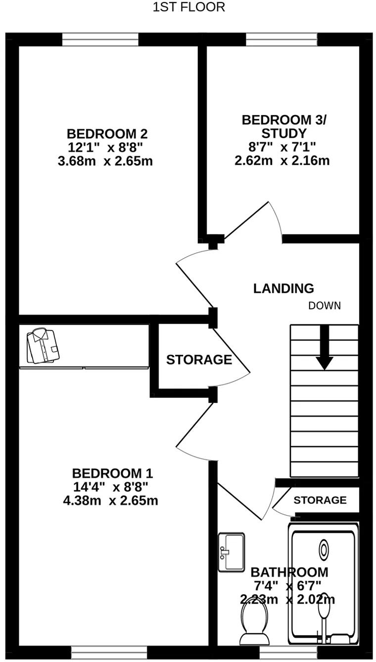 17, Cushag Drive, Peel floorplan