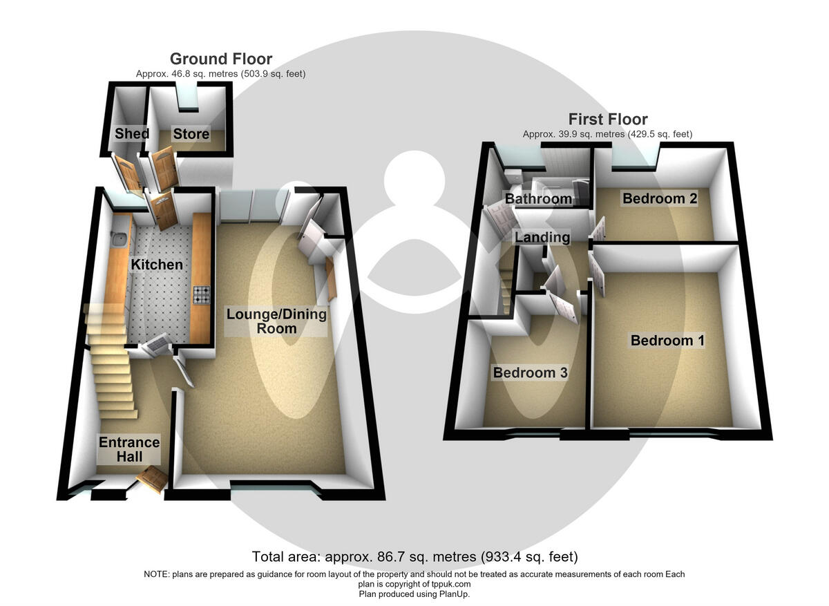 Tai Dinas, Llangefni, Anglesey, LL77 floorplan