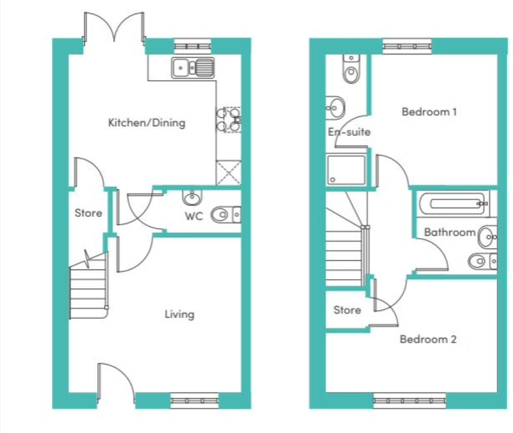 Tithe Barn, Exeter, EX1 3FR floorplan